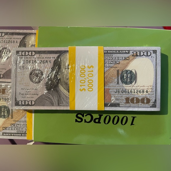 Full Case Movie Prop Money Stacks $100 Bills- Make it Rain! Bachelorette Parties